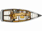 Sun Odyssey 409 - Layout image