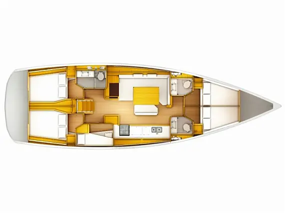 Sun Odyssey 519 - Immagine di layout