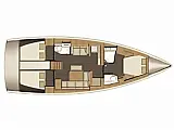 Dufour 460 Grand Large2 - Layout image