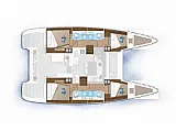 Lagoon 40 - Layout image