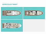 Azimut 55 Fly - Layout image