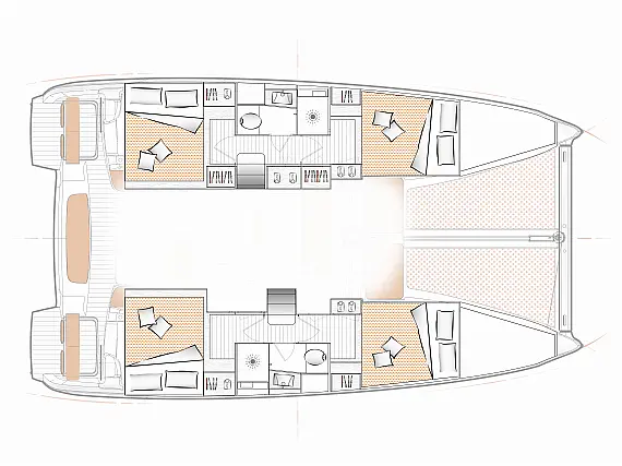 Excess 11 4cabins - [Layout image]
