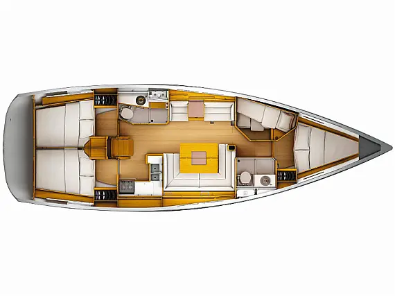 Sun Odyssey 449 - Immagine di layout