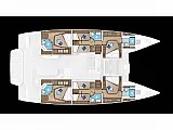 Lagoon 55 5cab - Layout image