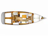 Sun Odyssey 519 A/C & GEN - Layout image