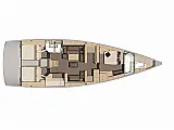 Dufour 56 Exclusive - Layout image