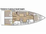 Oceanis 40.1 - Layout image