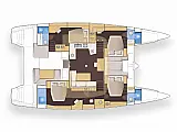 Lagoon 52F - Layout image
