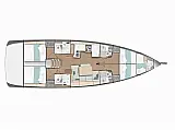 Sun Odyssey 490 - Layout image
