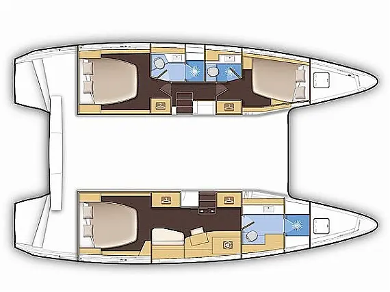 Lagoon 42 Owner Version - Immagine di layout