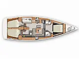 Hanse 455 - [Layout image]