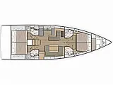 Oceanis 51.1 - Layout image