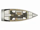 Dufour 460 Grand Large - Layout image