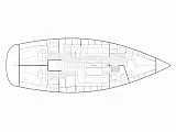 Bavaria 38 Cruiser - Layout image