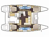 Lagoon 450 F Luxury - Layout image