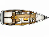 Sun Odyssey 409 - Layout image