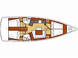 Oceanis 45 - [Layout image]