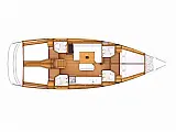 Sun Odyssey 479 - Layout image