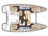 Lagoon 42 - Layout image