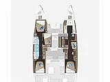 Lagoon 51 - Owner's Version - Layout image