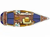 Sun Odyssey 45 - Layout image