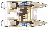 Lagoon 450 - Layout image