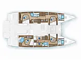 Lagoon 55 - Layout image
