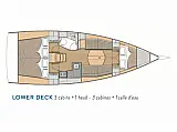 Oceanis 34.1 - Layout image