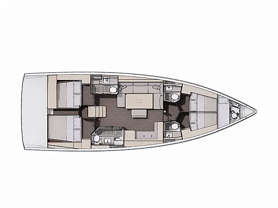 Dufour 470 GL - Immagine di layout