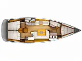Sun Odyssey 439 - - Layout image