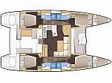 Lagoon 450 Fly- - Layout image