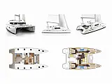 Lagoon 450F - Layout image