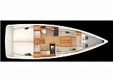 Sun Odyssey 349 - Layout image