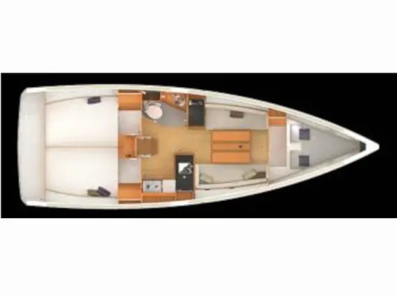 Sun Odyssey 349 - Layout image