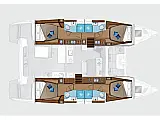 Lagoon 46 - Layout image