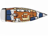 Oceanis 43 - Layout image