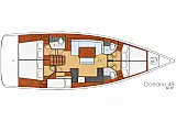 Beneteau Oceanis 48 - Layout image