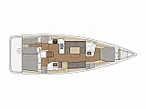 X-Yachts X4.6  - Layout image