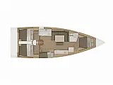 Dufour 430 - [Layout image]