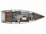 Bavaria 41 Cruiser - Layout image