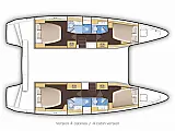Lagoon 42 - Layout image