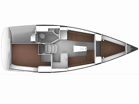 Bavaria Cruiser 34  Style - Immagine di layout