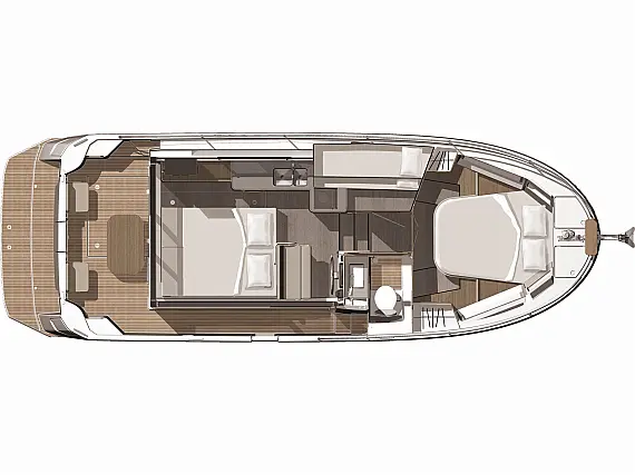 Beneteau Swift Trawler 30 - Immagine di layout