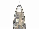 Dufour 41 - Layout image