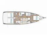 Sun Odyssey 490 - Layout image