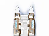 Lagoon 40 - Layout image
