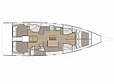 Oceanis 46.1 - Layout image