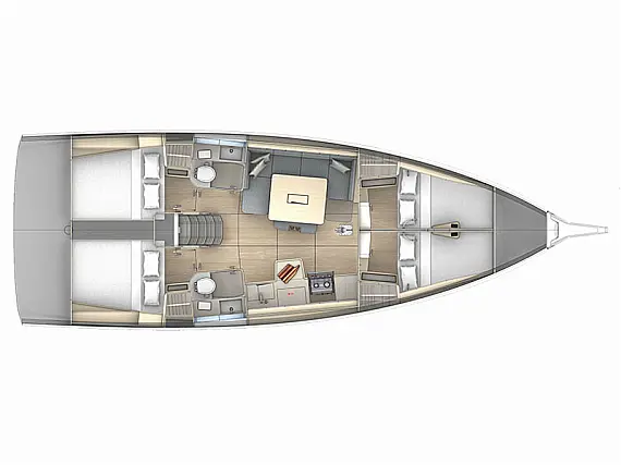 Dufour 41 GL - Immagine di layout