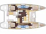 Lagoon 42 - Layout image