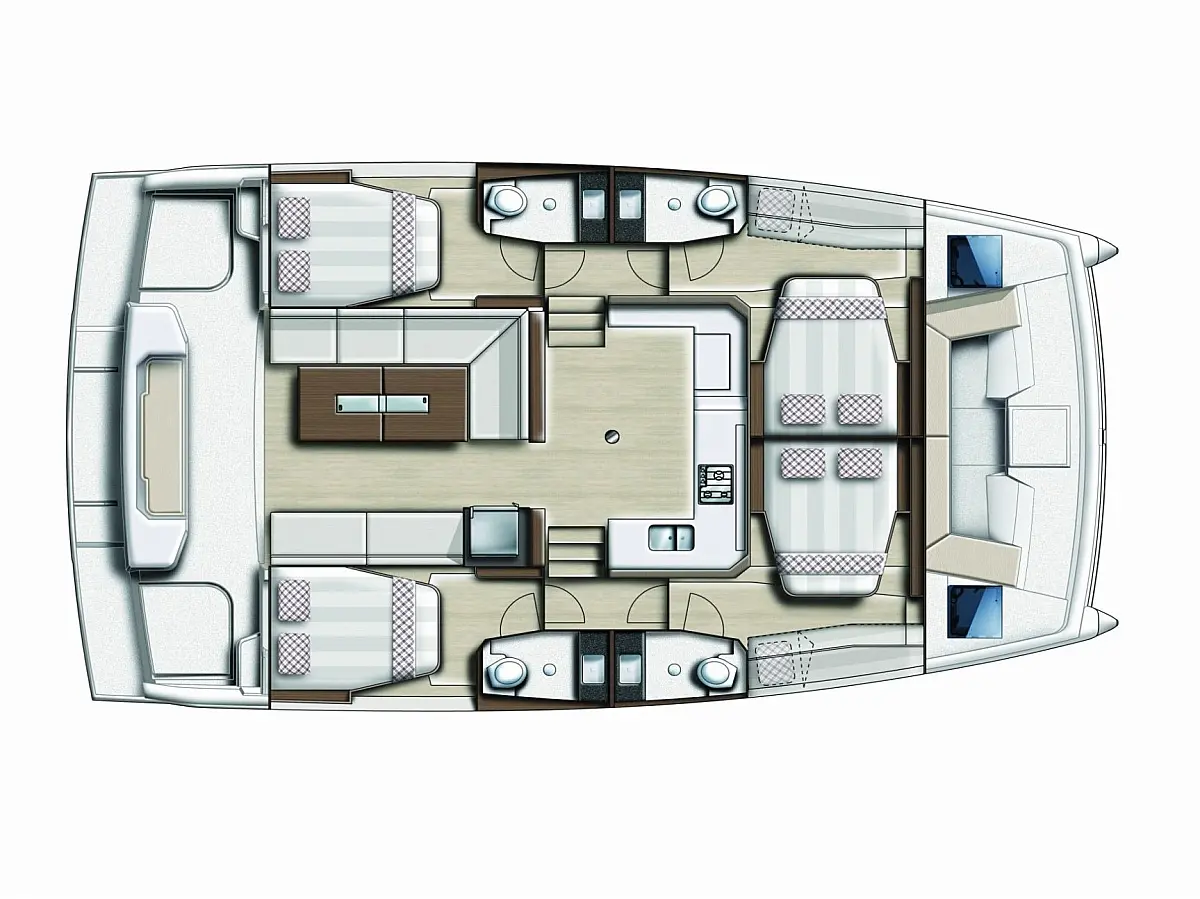 Bali Catspace (2022) in Ibiza deck plan